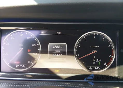 2014 Mercedes-Benz S 550 4Matic из США, поврежденный, VIN WDDUG8FB9EA049225